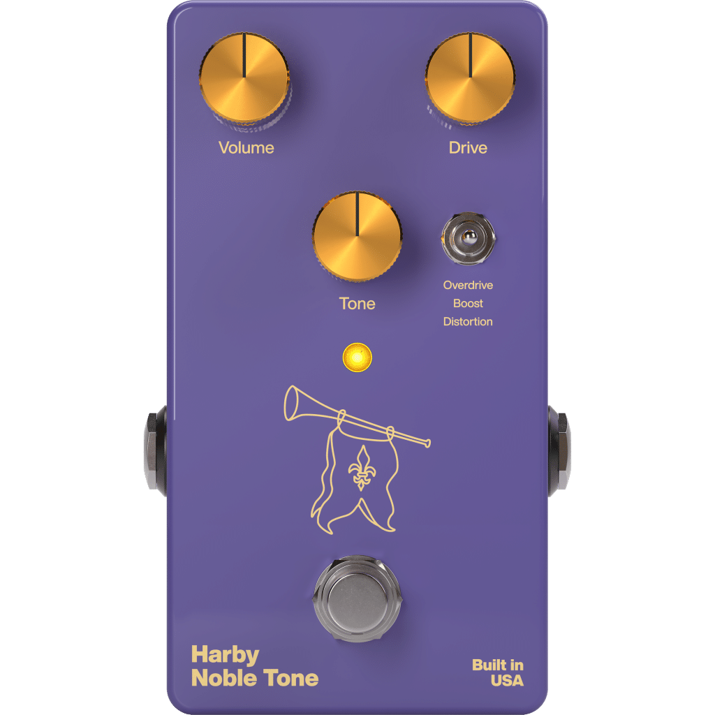 Harby Noble Tone Overdrive / Boost / Distortion Pedal - Harby Pedals